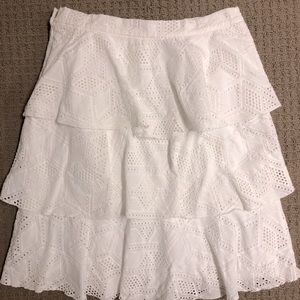 Anthropologie Women’s Layered Lace Skirt